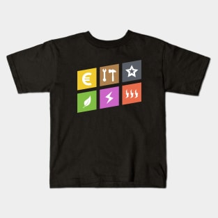 Terraforming Resources Board Games Kids T-Shirt